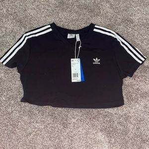 Large womens adidas crop top